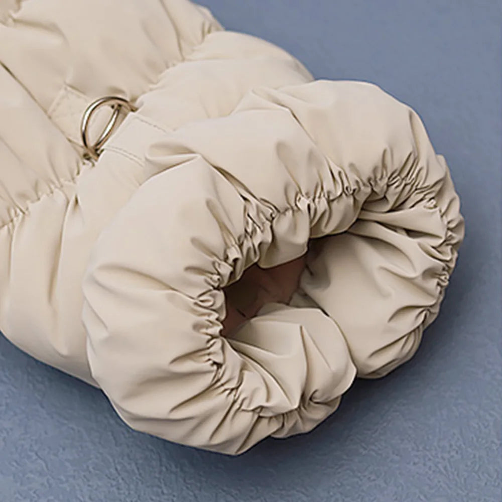 Abrigo acolchado de invierno para cachorros y gatos